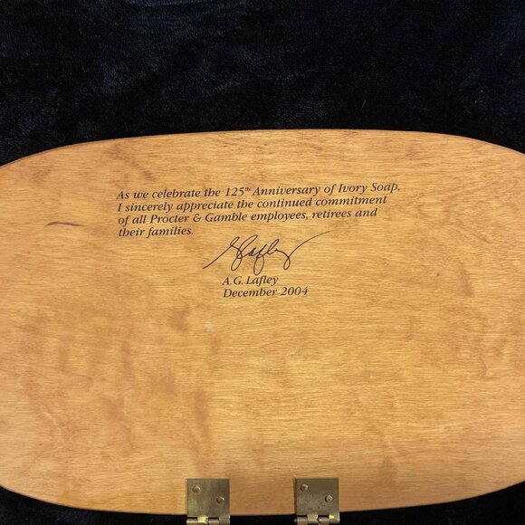 Peterboro Proctor and Gambel Ivory Soap Commemorative Basket 125 Year Anniversar - Picture 3 of 8